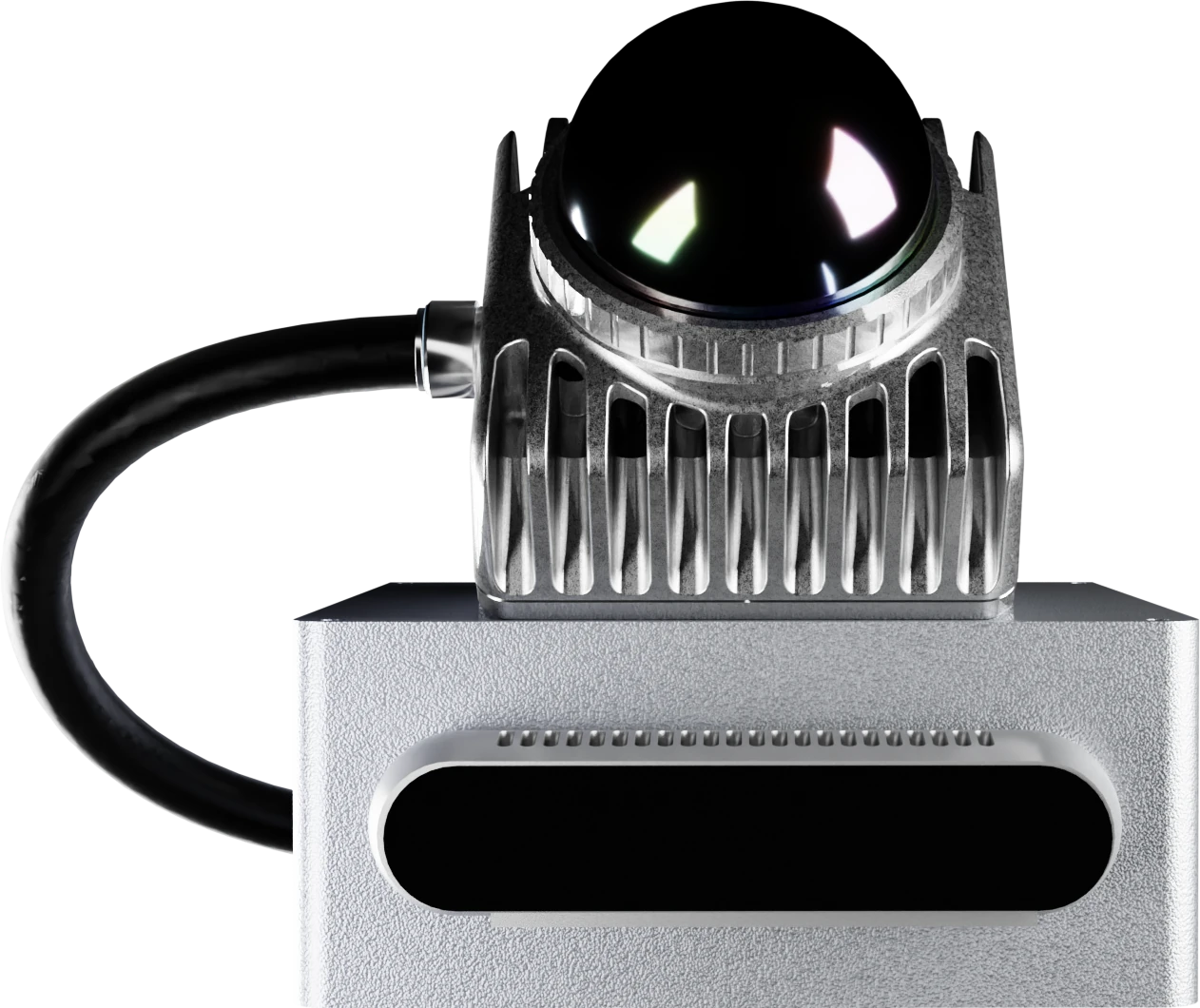 Atlas sensor head, front view